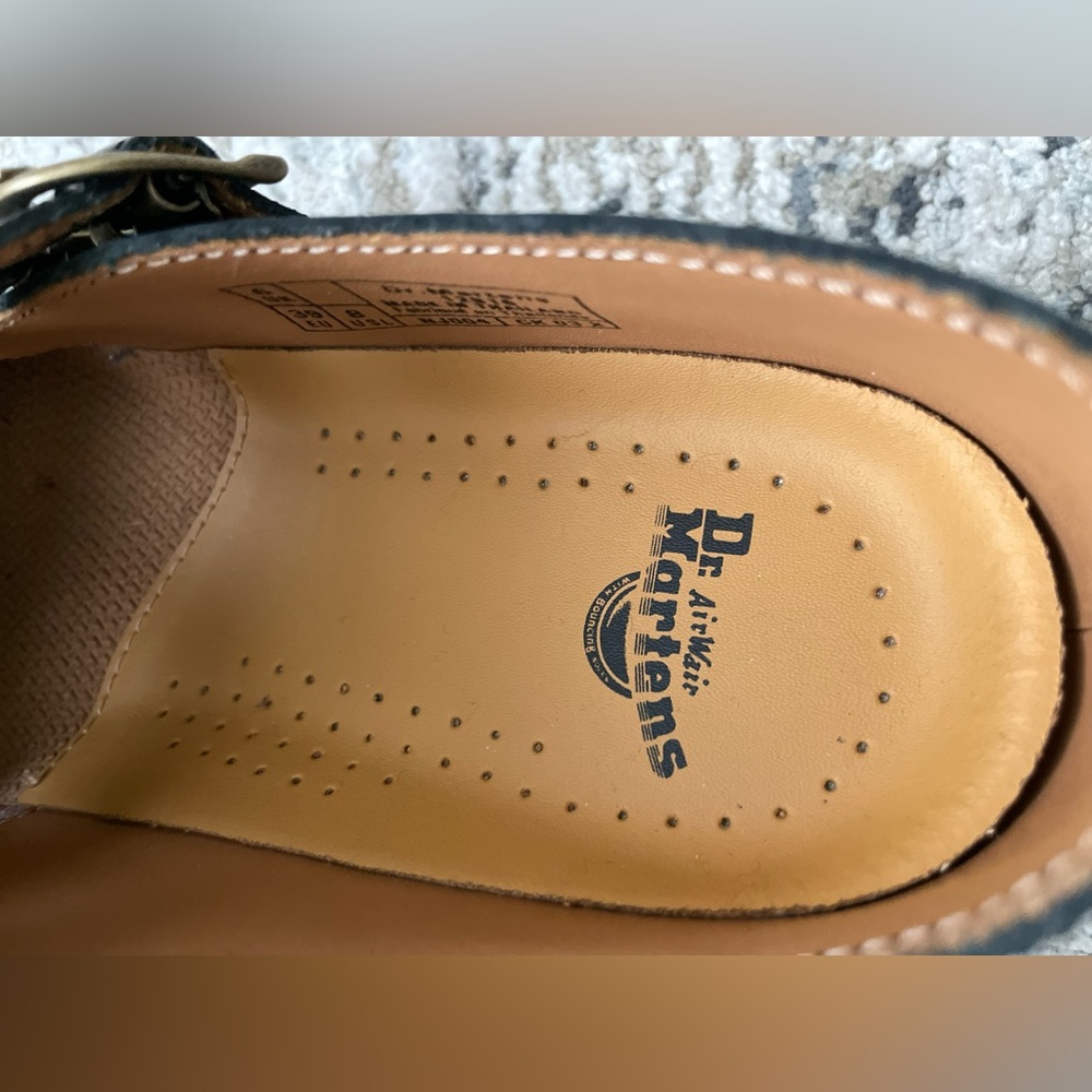 Dr Martens 8065 Mary Jane Size 8 Black Leather - Picture 8 of 9